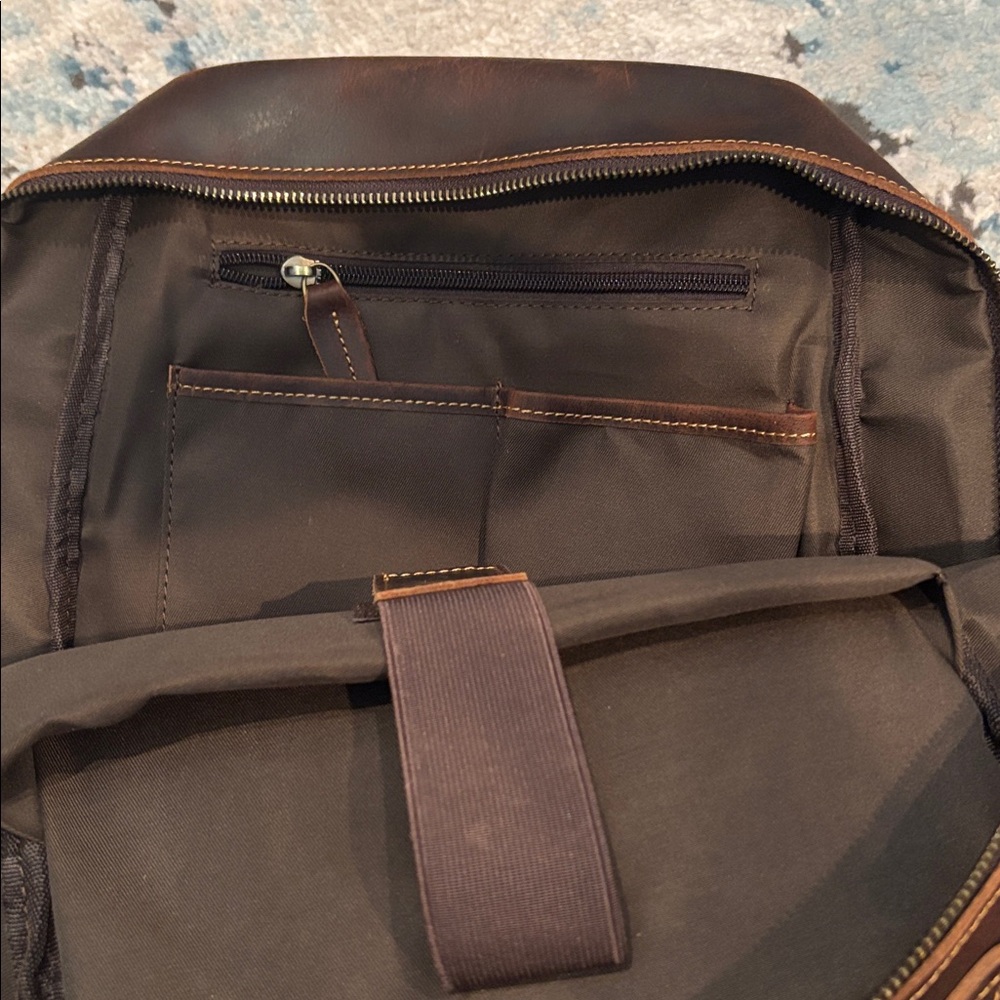 Leather Backpack - Picture 4 of 4